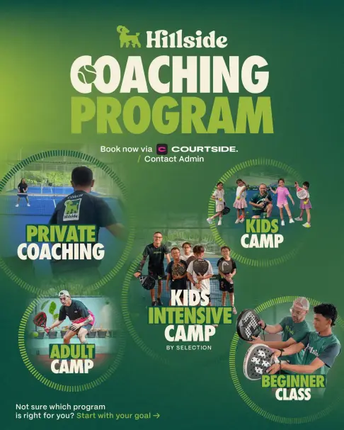 Hillside coaching program poster