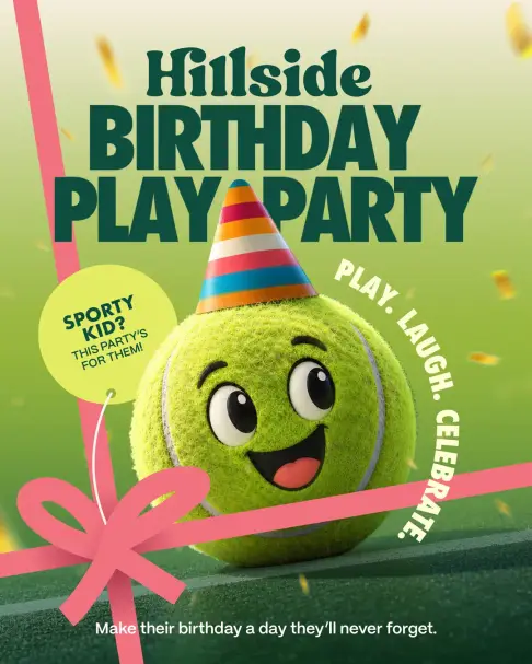 Hillside Birthday Play Party poster